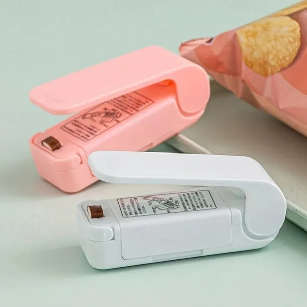 Snack Sealing Machine, Mini Small Household Plastic Sealing Machine, Moisture-proof Fresh-keeping Portable Pumping Vacuum Plastic Bag Sealing Machine