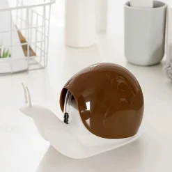 Snail Shape Soap Liquid Dispenser Press Style Countertop Lotion Dispenser Pump Bottle For Bathroom Accessories