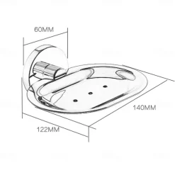 Soap Dishes & Holders New Design / Creative Contemporary / Traditional Metal 1pc - Bathroom Wall Mounted