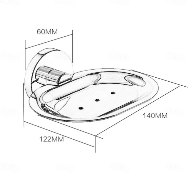 Soap Dishes & Holders New Design / Creative Contemporary / Traditional Metal 1pc - Bathroom Wall Mounted