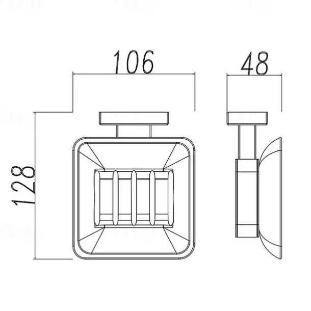 Soap Dishes & Holders New Design / Creative Contemporary / Modern Metal 1pc - Bathroom Wall Mounted