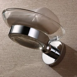 Soap Dishes & Holders New Design / Creative Contemporary / Modern Brass / Glasses / Metal 1pc - Bathroom Wall Mounted