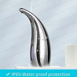 Soap Dispenser Touchless, No Touch Automatic Soap Dispenser for Kitchen, Bathroom, Shower (300ml, Silver)