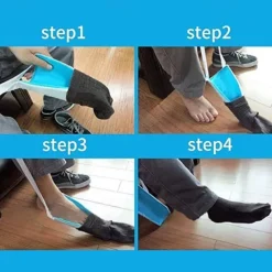 Sock Aid Kit,Sock Helper-Easy on,Easy Off Tools for Seniors, Donner for Elderly, Senior, Pregnant, Diabetics - Pull Up Assistance Help, Pulling Assist Device,Socks Helper