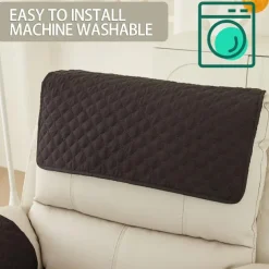 Sofa Armrest Cover Couch Armrest Mat Backret Cover Soft Protector for Chairs Couch Sofa Armchair Slipcovers Recliner Sofa
