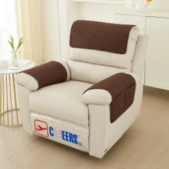Sofa Armrest Cover Couch Armrest Mat Backret Cover Soft Protector for Chairs Couch Sofa Armchair Slipcovers Recliner Sofa