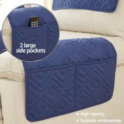 Sofa Armrest Cover Couch Armrest Mat Backret Cover Soft Protector for Chairs Couch Sofa Armchair Slipcovers Recliner Sofa