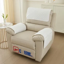 Sofa Armrest Cover Couch Armrest Mat Water Resistant Backret Cover Soft Protector for Chairs Couch Sofa Armchair Slipcovers Recliner Sofa