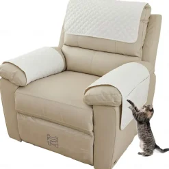 Sofa Armrest Cover Couch Armrest Mat Water Resistant Backret Cover Soft Protector for Chairs Couch Sofa Armchair Slipcovers Recliner Sofa