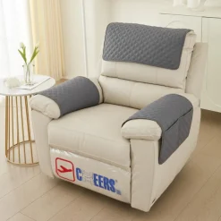 Sofa Armrest Cover Couch Armrest Mat Water Resistant Backret Cover Soft Protector for Chairs Couch Sofa Armchair Slipcovers Recliner Sofa