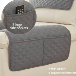 Sofa Armrest Cover Couch Armrest Mat Water Resistant Backret Cover Soft Protector for Chairs Couch Sofa Armchair Slipcovers Recliner Sofa