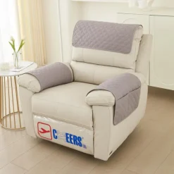 Sofa Armrest Cover Couch Armrest Mat Water Resistant Backret Cover Soft Protector for Chairs Couch Sofa Armchair Slipcovers Recliner Sofa