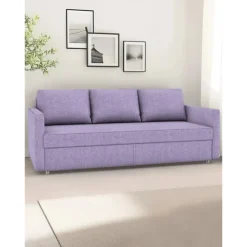 Sofa Bed Cover Futon Cover Solid Color Quilted Polyester Slipcovers FRIHETcover LITB PRIME cover