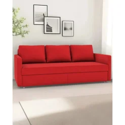 Sofa Bed Cover Futon Cover Solid Color Quilted Polyester Slipcovers FRIHETcover LITB PRIME cover