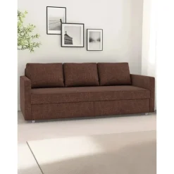 Sofa Bed Cover Futon Cover Solid Color Quilted Polyester Slipcovers FRIHETcover LITB PRIME cover