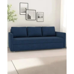 Sofa Bed Cover Futon Cover Solid Color Quilted Polyester Slipcovers FRIHETcover LITB PRIME cover