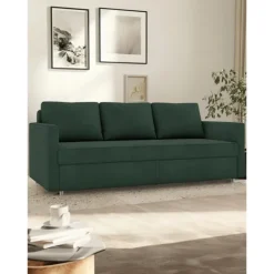 Sofa Bed Cover Velvet Futon Cover Solid Color Quilted Slipcovers Frihetcover Litb Prime Cover