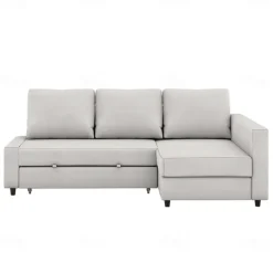 Sofa Bed Cover with Storage Solid Color Slipcovers FRIHETcover LITB PRIME cover