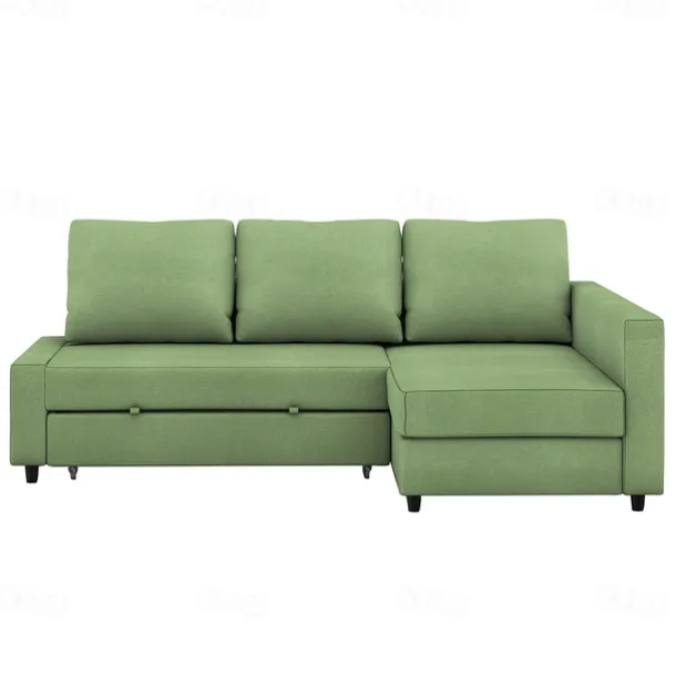 Sofa Bed Cover with Storage Solid Color Slipcovers FRIHETcover LITB PRIME cover