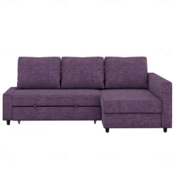 Sofa Bed Cover with Storage Solid Color Slipcovers FRIHETcover LITB PRIME cover