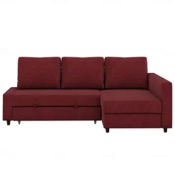 Sofa Bed Cover with Storage Solid Color Slipcovers FRIHETcover LITB PRIME cover