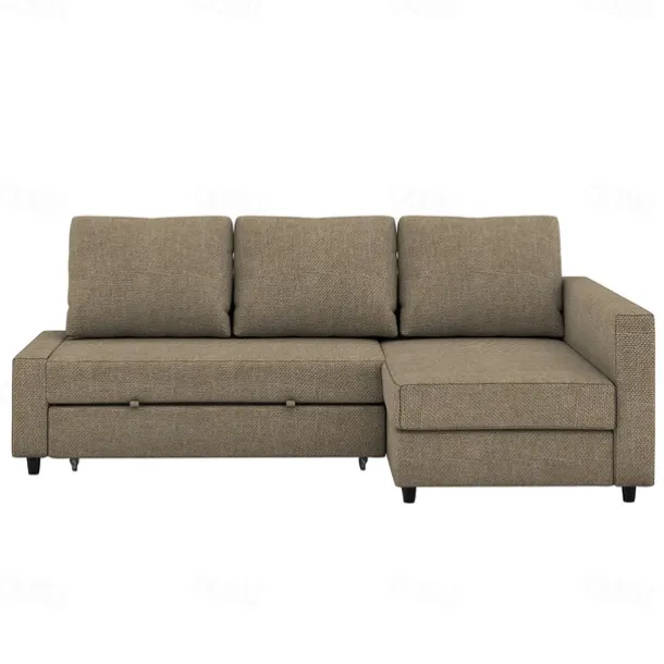 Sofa Bed Cover with Storage Solid Color Slipcovers FRIHETcover LITB PRIME cover