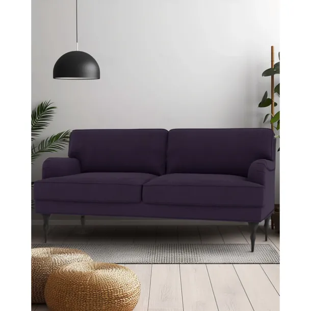 Sofa Cover 3 Seater Solid Color Quilted Velvet Slipcovers STOCKcover LITB PRIME cover