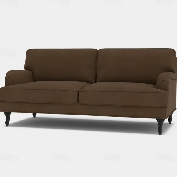 Sofa Cover 3 Seater Solid Color Quilted Velvet Slipcovers STOCKcover LITB PRIME cover