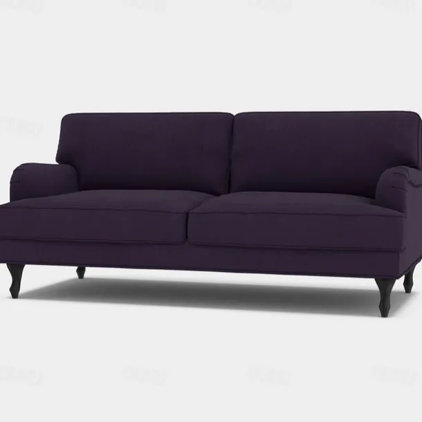 Sofa Cover 3 Seater Solid Color Quilted Velvet Slipcovers STOCKcover LITB PRIME cover