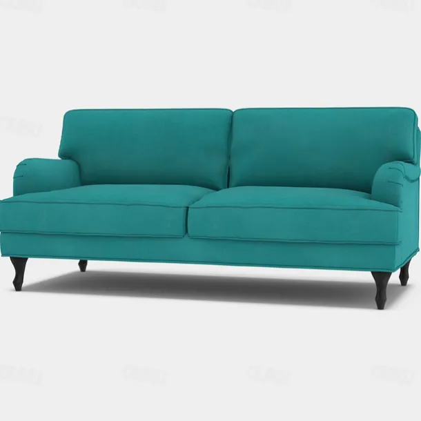 Sofa Cover 3 Seater Solid Color Quilted Velvet Slipcovers STOCKcover LITB PRIME cover