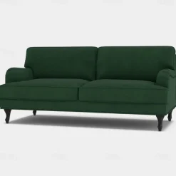 Sofa Cover 3 Seater Solid Color Quilted Velvet Slipcovers STOCKcover LITB PRIME cover