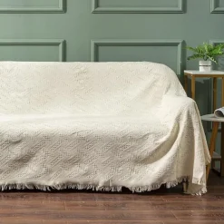 Sofa Cover Boho Sofa Blanket Throw Towel for Sectional Couch Armchair Loveseat 4 or 4 or 3 Seater L Shape Anti-Scratch Cat Washable