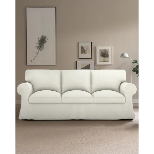 Sofa Cover for Armchair, Loveseat, 3 Seat, Cotton Cover for The Ektorp Chair, Arm Chair One Seat Couch Slipcover Replacement Not Fit LITB PRIME cover Ektcover