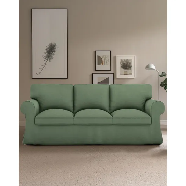 Sofa Cover for Armchair, Loveseat, 3 Seat, Cotton Cover for The Ektorp Chair, Arm Chair One Seat Couch Slipcover Replacement Not Fit LITB PRIME cover Ektcover