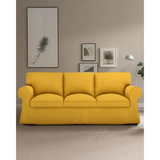 Sofa Cover for Armchair, Loveseat, 3 Seat, Cotton Cover for The Ektorp Chair, Arm Chair One Seat Couch Slipcover Replacement Not Fit LITB PRIME cover Ektcover