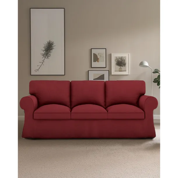 Sofa Cover for Armchair, Loveseat, 3 Seat, Cotton Cover for The Ektorp Chair, Arm Chair One Seat Couch Slipcover Replacement Not Fit LITB PRIME cover Ektcover