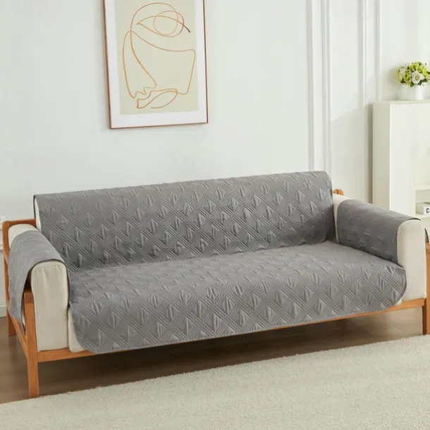 Sofa Cover for Dogs Pet, Couch Cushion Cover Sectional Sofa Throw Towel Slipcover, Anti Scratch Furniture Protector for Love Seat, Arm Chair