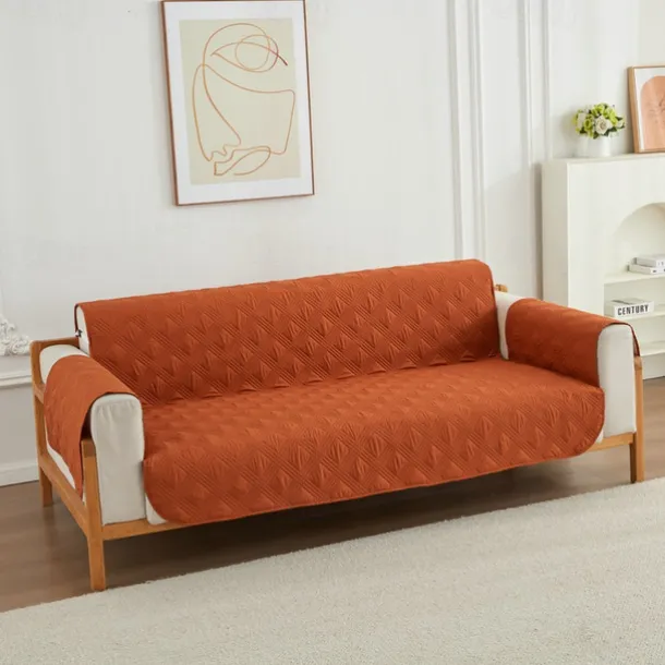 Sofa Cover for Dogs Pet, Couch Cushion Cover Sectional Sofa Throw Towel Slipcover, Anti Scratch Furniture Protector for Love Seat, Arm Chair