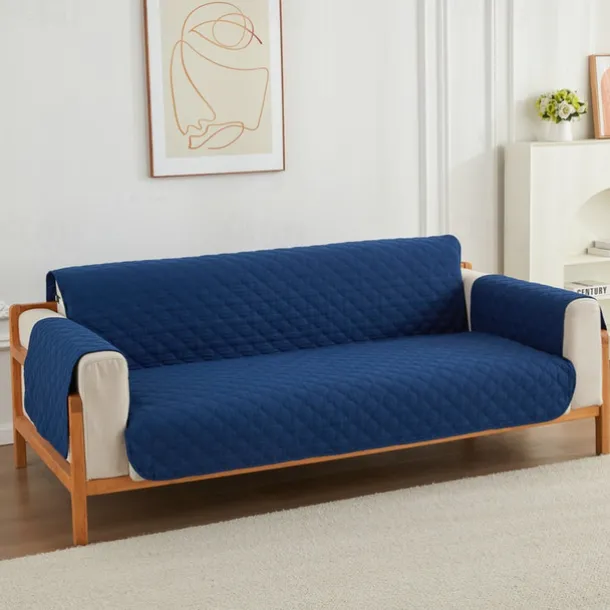 Sofa Cover for Dogs Pet, Couch Cushion Cover Sectional Sofa Throw Towel Slipcover, Anti Scratch Furniture Protector for Love Seat, Arm Chair