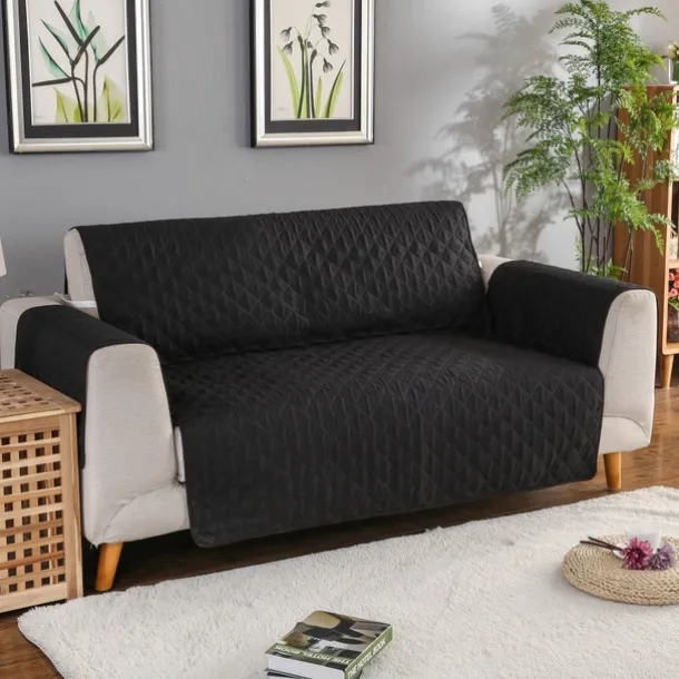 Sofa Cover for Dogs Pet, Couch Cushion Cover Sectional Sofa Throw Towel Slipcover, Anti Scratch Furniture Protector for Love Seat, Arm Chair