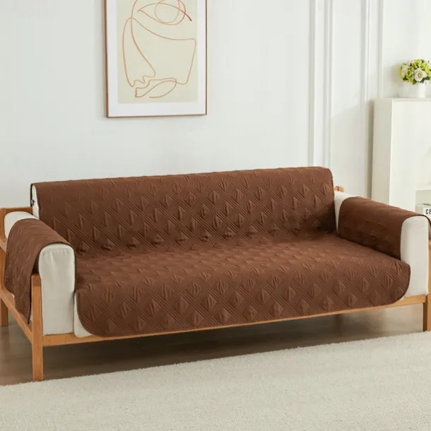 Sofa Cover for Dogs Pet, Couch Cushion Cover Sectional Sofa Throw Towel Slipcover, Anti Scratch Furniture Protector for Love Seat, Arm Chair
