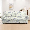 Sofa Cover Plants Yarn Dyed Polyester Slipcovers - Elegant Botanical Pattern - Soft and Durable Yarn Dyed Polyester - Protects and Revitalizes Your Sofa