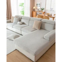 Sofa Cover Seat Cushion Cover Geometric Printed Polyester Slipcovers