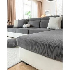 Sofa Cover Seat Cushion Cover Geometric Printed Polyester Slipcovers