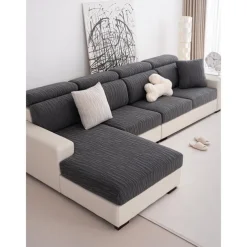 Sofa Cover Seat Cushion Cover Geometric Printed Polyester Slipcovers