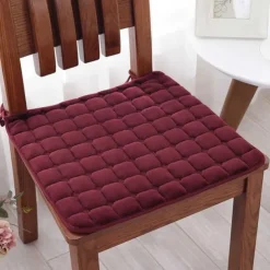 Soft Chair Pads Thick Soft Chair Cushions Super Soft and Comfortable Plush Chair Cushion Non Slip Seat Cushion Comfortable Dining Chair Pads for Dining Chairs