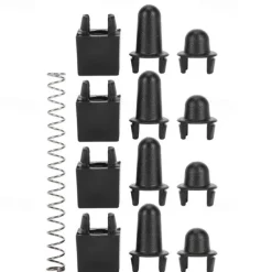 Soil Blocker, 4 Cell Soil Block Maker 2 Inch with 3 Sizes Seed Pins, Seed Handheld Block Maker with Comfortable Handle, Garden Blocking Tools for Seedings, Cuttings, Greenhouses