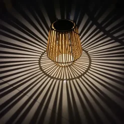 Solar Hand-Woven Laterns Garden Lawn Lamp Outdoor Waterproof Rattan Woven Landscape Garden Lamp Villa Homestay Decoration Lamp Atmosphere Lamp