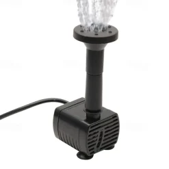 Solar Panel Powered Water Fountain Pool Pond Garden Water Sprinkler Sprayer with Water Pump Spray Heads