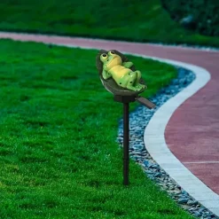 Solar Powered Garden Lights Owl Parrot Lawn Light Solar Lights Waterproof Solar Led Light Outdoor Decoration Solar Lamp Led Lights